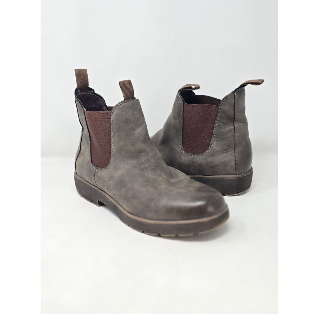 sun + stone men 10.5 hawkes pull on chelsea boots gorpcore streetwear work